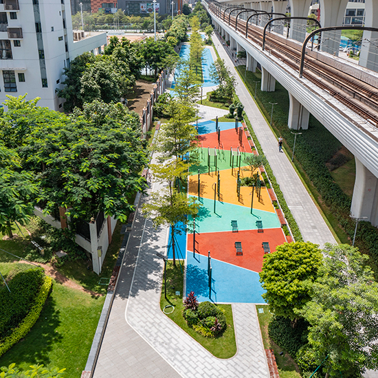 騰龍路龍華區(qū)實驗學(xué)校街心公園提升項目