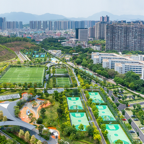 地鐵16號線龍城公園停車場上蓋及周邊區(qū)域景觀恢復(fù)工程園建及綠化工程